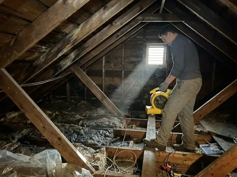 attic-water-damage-drying-proc-007 — frequently asked questions, Emergency Water Extraction & 24/7 Flood Response in Bells,…
